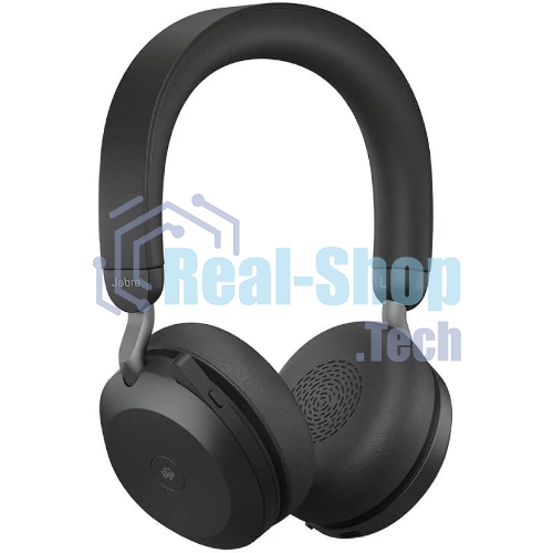 Гарнитура Jabra Evolve2 75 чёрный, беспроводная + проводная, Bluetooth, до 24 ч