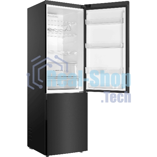 Холодильник Haier C4F740CDBGU1 графитовый двухкамерный 286/115л морозилка снизу, No Frost