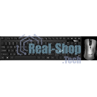 Комплект клавиатура+мышь Genius KM-8216S беспроводной, Bluetooth, 1000 DPI, чёрный