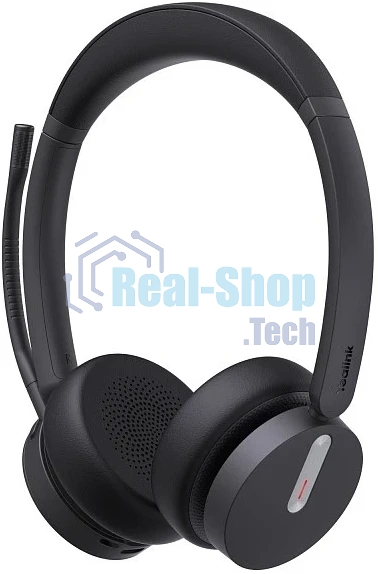 Гарнитура Yealink BH70 Dual UC чёрный, беспроводная + проводная, Bluetooth, до 43 ч