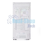 Компьютерный корпус ABR Quantum белый (1хUSB Type-C, 2хUSB 2.0, HD Audio, 4xRGb Fan, ATX, E-ATX)