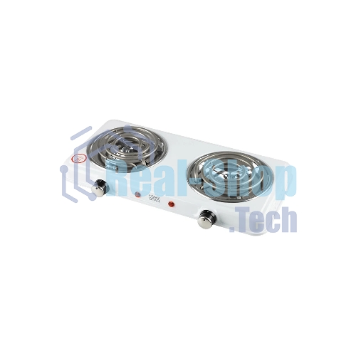Плитка электрическая Homestar HS-1109, 2 конф, белый, ТЭН