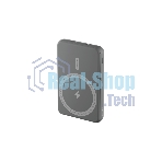Портативный аккумулятор OLMIO QM-06, 5000mAh, 20W Type-C PD, MagSafe 15W, Soft-Touch, серый