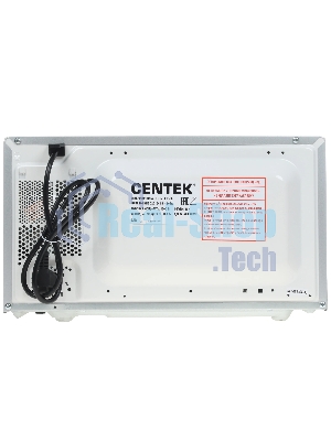 Микроволновая печь Centek CT-1586 серебристый, 20 л, 700 Вт, переключатели - кнопки, поворотный механизм