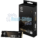 Накопитель SSD MSI SPATIUM M480 PRO, 1000Gb, M.2 2280, PCIe 4.0 x4, NVMe, R/W 7400/6000