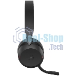 Гарнитура Jabra Evolve2 75 чёрный, беспроводная + проводная, Bluetooth, до 24 ч