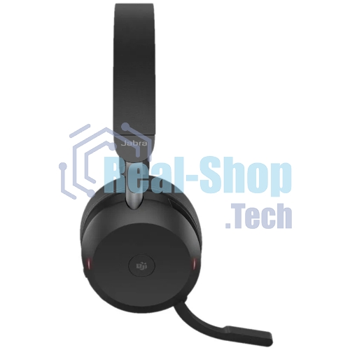 Гарнитура Jabra Evolve2 75 чёрный, беспроводная + проводная, Bluetooth, до 24 ч