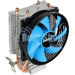 Кулер для процессора AeroCool/Formula Verkho 2 серебристый, 90 мм, алюминий/медь, 2000 об/мин, 25 дБ, 4 pin, 110 Вт, 125 мм