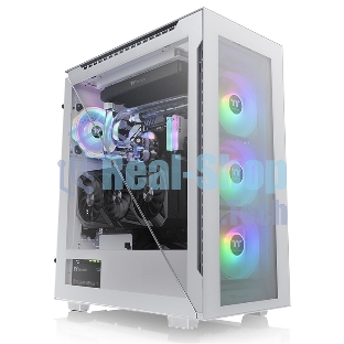 Компьютерный корпус Thermaltake Divider 500 TG Snow ARGb CA-1T4-00M6WN-01 White/Win/SPCC/Tempered Glass*4/120мм ARGb Fan*3/120мм Standard Fan*1 (527897)