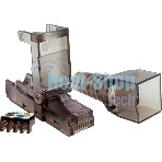 Коннектор Suprlan 10-0239-1, UTP cat.6a RJ45, с защитным колпачком, прозрачный