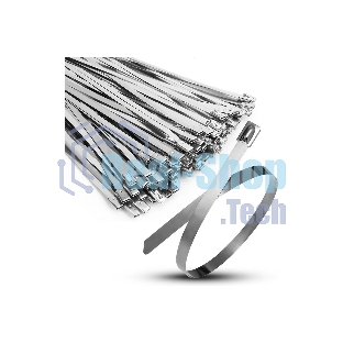 Хомут кабельный TOKOV ELECTRIC 4.6х200 сталь AISI 304 (уп. 100 шт)