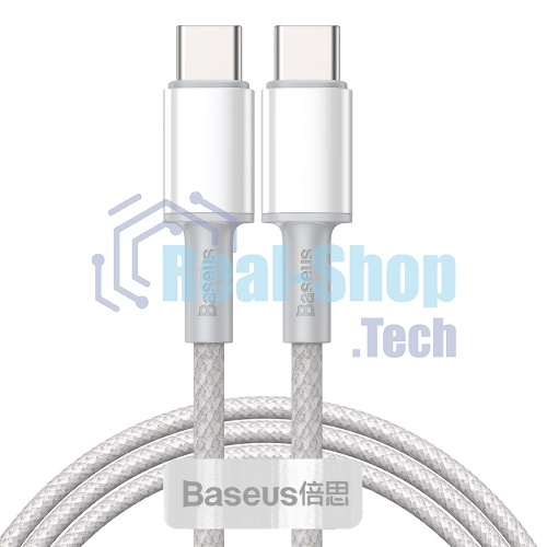 Кабель Baseus High Density 1m белый