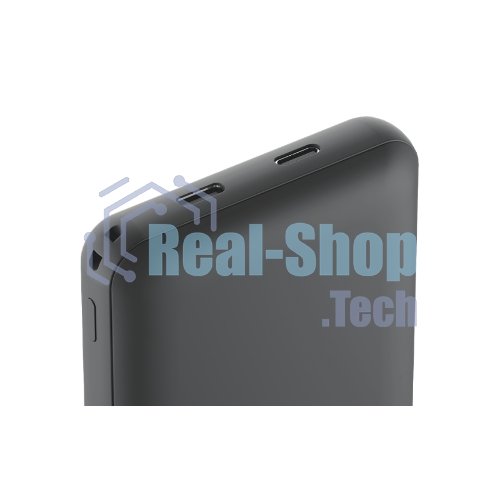 Портативный аккумулятор OLMIO QM-06, 5000mAh, 20W Type-C PD, MagSafe 15W, Soft-Touch, серый