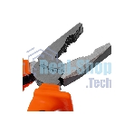 Плоскогубцы Sparta comfort 200 мм, комбинированные, шлифованные двухкомпонентные рукоятки