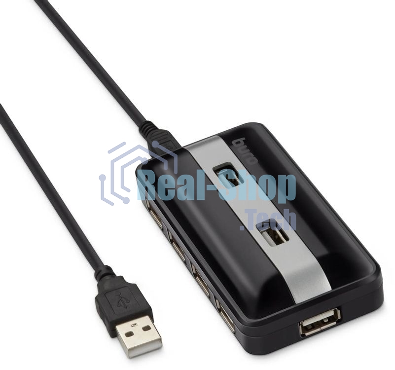 USB-концентратор Buro BU-HUB7-U2.0, USB 2.0, USB 7 портов, USB