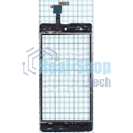Сенсорное стекло (тачскрин) для Micromax Q349 Canvas Selfie 4, черное