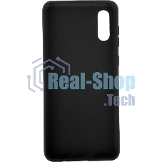 Чехол (клип-кейс) BoraSCO Silicone Case для Samsung Galaxy A02 черный