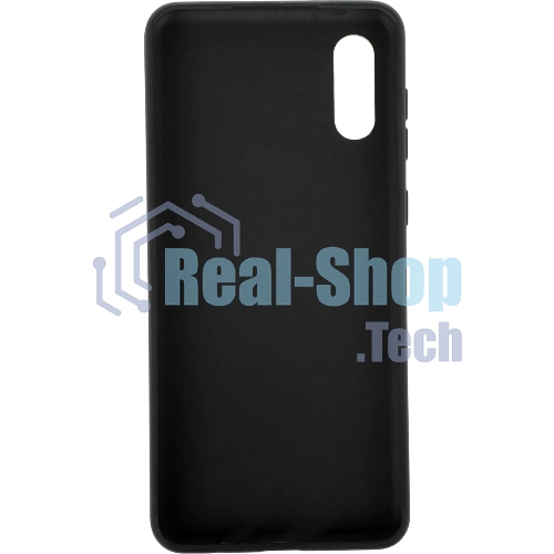 Чехол (клип-кейс) BoraSCO Silicone Case для Samsung Galaxy A02 черный