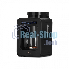 Кофеварка капельная BQ CM7000 Black-Rose Gold со встроенной кофемолкой, исп. кофе - молотый/зерновой, 0.6 л, 600 Вт.
