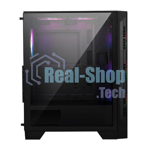 Компьютерный корпус MSI MAG FORGE 120A Mid-Tower, ATX, 2xUSB 3.2, Audio I/O, 6x120мм autoRGb Fan PWM RGb PWM Control Board, Tempered Glass Window