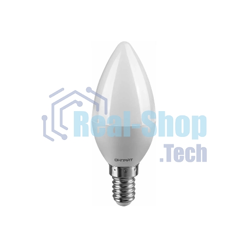 Лампа светодиодная ОНЛАЙТ 71633 OLL-C37-8-230-4K-E14-FR
