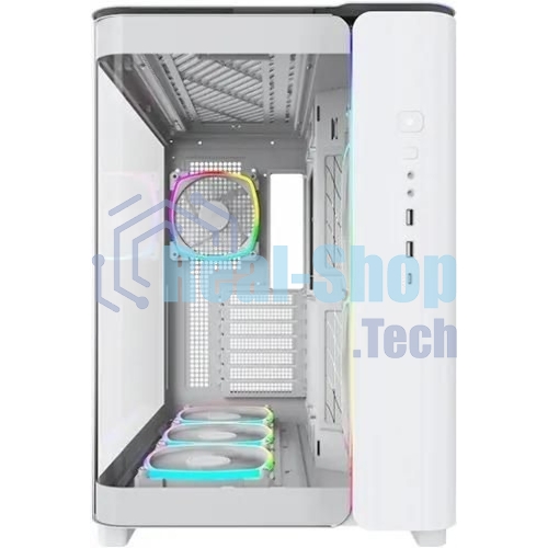 Компьютерный корпус Montech King 95 Pro белый без БП ATX 4x120мм 2x140мм 2xUSB3.0 1xUSB3.1 audio bott PSU