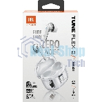 Наушники TWS JBL Tune Flex 2 призрачно-белый, вкладыши/внутриканальные (трансформер), Bluetooth, адаптивное шумоподавление