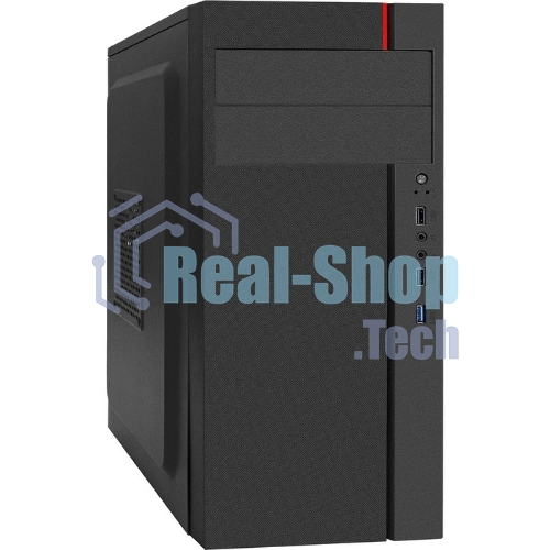 Компьютерный корпус Miditower ExeGate AA-440U-UNS500 (ATX, БП UNS500 с вент. 12см, 2хUSB+1хUSB 3.0, аудио, черный)