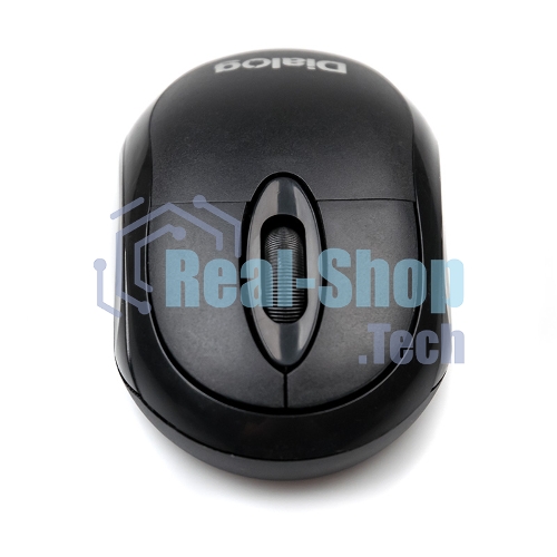 Мышь беспроводная Dialog Comfort MROC-10U черный, 1200 dpi, радиоканал, USB, кнопки - 3