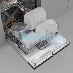 Посудомоечная машина встраиваемая Gorenje GV673B65 16 комплектов, 3 корзины, инверторный мотор, отсрочка старта, Wi-Fi управление, сенсорное управление, полный AquaStop, сенсор уровня воды, энергоэффективность А+++, уровень шума 42 дБ, белый