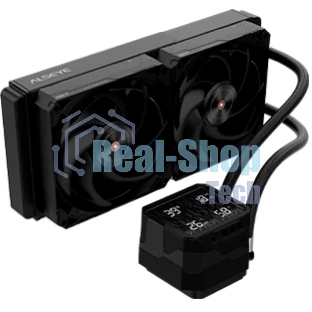 Жидкостная система охлаждения ALSEYE CPU COOLER AS.02.11.0015 Q240 Plus черный 120мм алюминий+медь 3000 rpm 45db 4-pin 270W