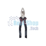 Комбинированные плоскогубцы Deli DL0004 180 мм, Cr-V, эксцентриковый шарнир, антикоррозийное покрытие, трехкомпонентная прорезиненная рукоять