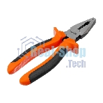 Плоскогубцы Sparta comfort 200 мм, комбинированные, шлифованные двухкомпонентные рукоятки