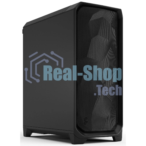 Корпус Fractal Design Meshify 3 Black Solid, Midi-Tower, чёрный, 3 x 140 мм