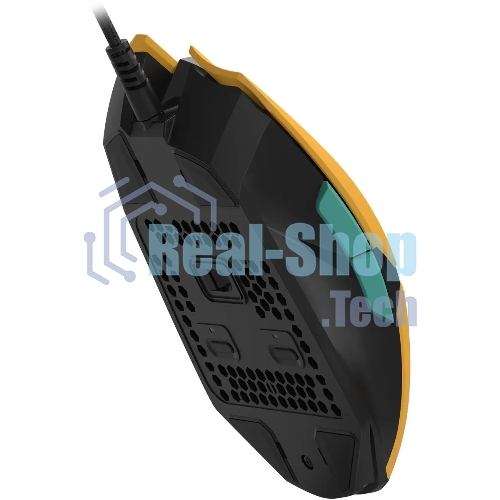 Мышь проводная A4Tech Bloody W63 Max Renegade желтый, 12000 dpi, USB, кнопки - 7