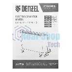 Конвектор электрический Denzel XCE-1000 белый, 1000 Вт, 15 м2, термостат