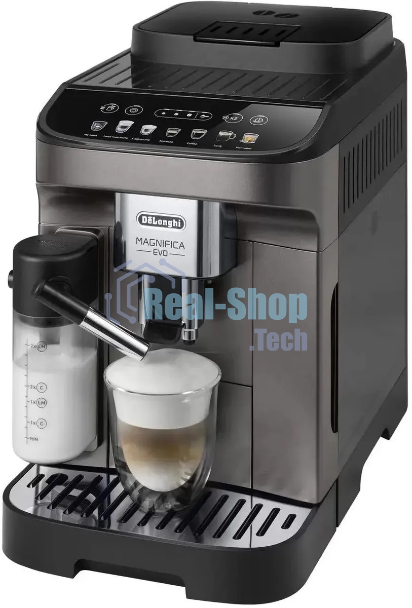 Кофемашина автоматическая DeLonghi ECAM 290.81.TB титановый, исп. кофе - молотый/зерновой, 1.8 л, 1450 Вт, 15 Бар.