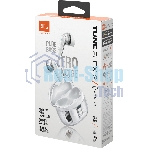 Наушники TWS JBL Tune Flex 2 призрачно-белый, вкладыши/внутриканальные (трансформер), Bluetooth, адаптивное шумоподавление