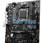 Материнская плата MSI PRO A620M-B, AM5, AMD A620, 2xDDR5, 4xSATA, 1xM.2 (PCIe 4.0 x4), 1xPCIe 4.0 x16, 1xPCIe 3.0 x1, 1xHDMI, 1xVGA, 1x2.5Gb LAN, 6xUSB-A 5Gbps, 6xUSB-A 2.0, 3x3.5 мм, 7.1, mATX