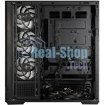 Компьютерный корпус ZALMAN P40 NAMU, ATX, черный, WINDOW, WOODEN ELEMENTS, 2xCombo(2.5” or 3.5”), 1xUSB TYPE-C, 2xUSB 3.0, SIDE 3x120мм ARGb, REAR 1x120мм ARGb