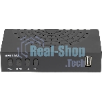 Приставка для цифрового ТВ Hyundai H-DVB440 черный, DVB-T2, DVB-T, DVB-C, HDMI, USB 2.0 x2
