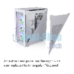 Компьютерный корпус Thermaltake Divider 500 TG Snow ARGb CA-1T4-00M6WN-01 White/Win/SPCC/Tempered Glass*4/120мм ARGb Fan*3/120мм Standard Fan*1 (527897)