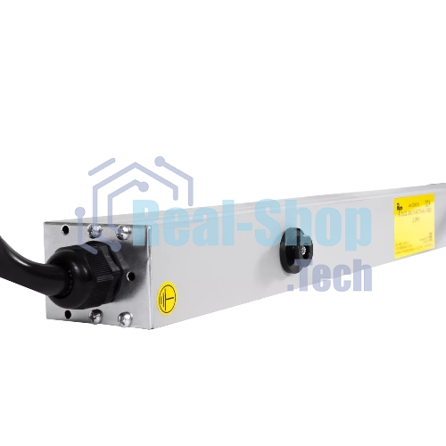 Блок силовых розеток Rem Rem-32, IEC 60320 С13 х 24, IEC 60320 С19 х 6, вход IEC 309, шнур 3 м, 1 463мм, однофазный 32А, автомат + индикатор, серый