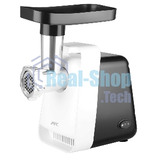 Мясорубка электрическая JVC JK-MG123 белый, 2000 Вт, 2.0 кг/мин, реверс, защита от перегрузки, насадки - 4