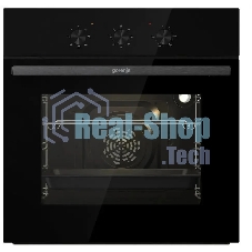 Духовой шкаф электрический Gorenje BO6725E02NBG черный
