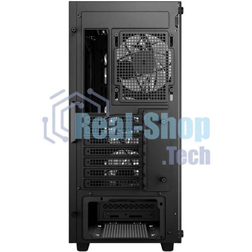 Компьютерный корпус Deepcool MATREXX 55 V4 без БП, боковое окно (закаленное стекло), 3xARGb LED 140мм вентилятора спереди, 1xARGb LED 120мм вентилятор сзади, черный, ATX