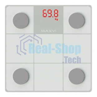 Весы напольные Maxvi BS101 белый