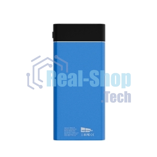 Портативный аккумулятор More choice (4610196406775) PB40-30 30000mAh Blue