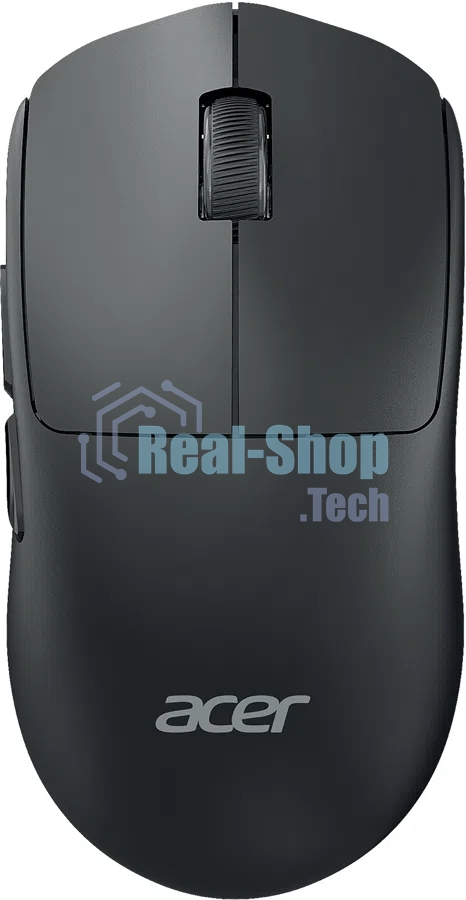 Мышь беспроводная/проводная Acer OMR401 черный, 12000 dpi, радиоканал, Bluetooth, USB, кнопки - 5