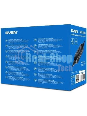 Акустическая система SVEN SPS-509 2.0 (2x3W, USB+БП) дерево, черный